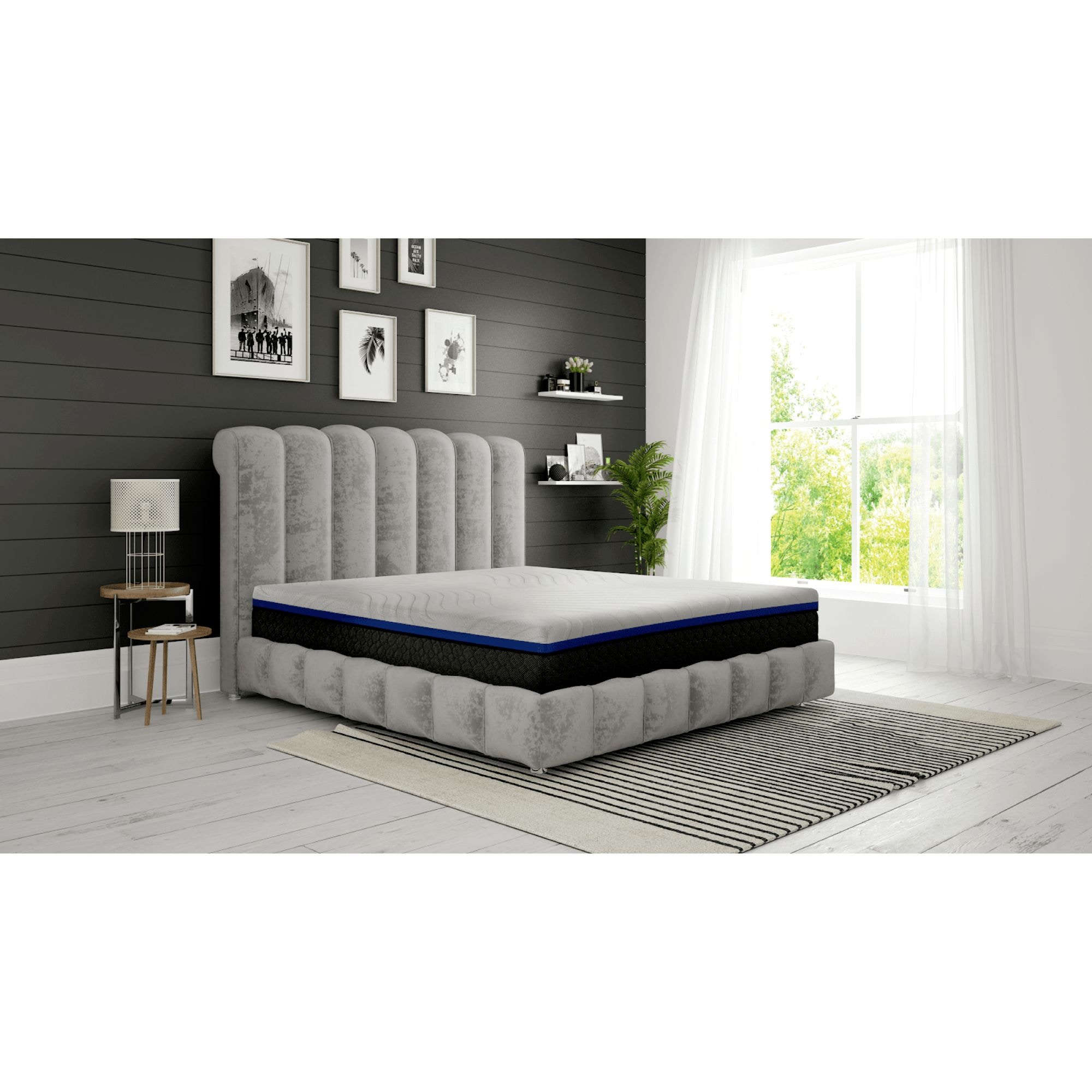 Elements International Mattresses Butterfly 12 Inch Luna Mattress